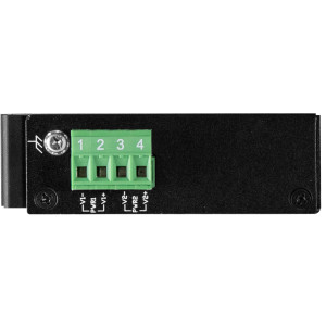 Antaira INJ-C201G-at-24 (-T) 30-watt Industrial Gigabit PoE+ Injector